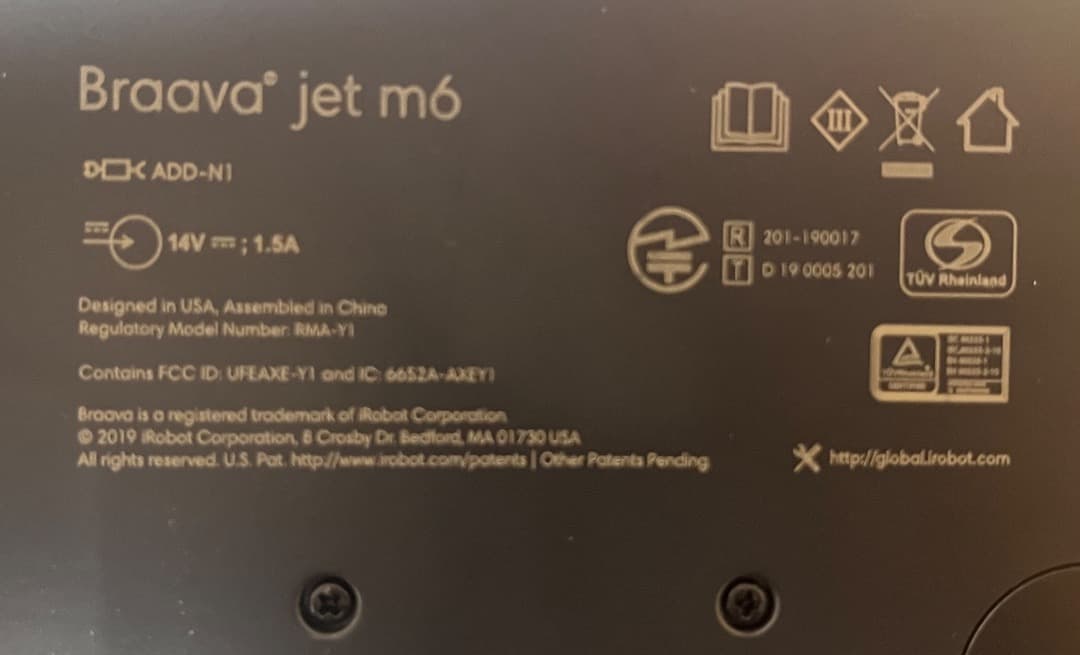 【中古】Braava jet m6