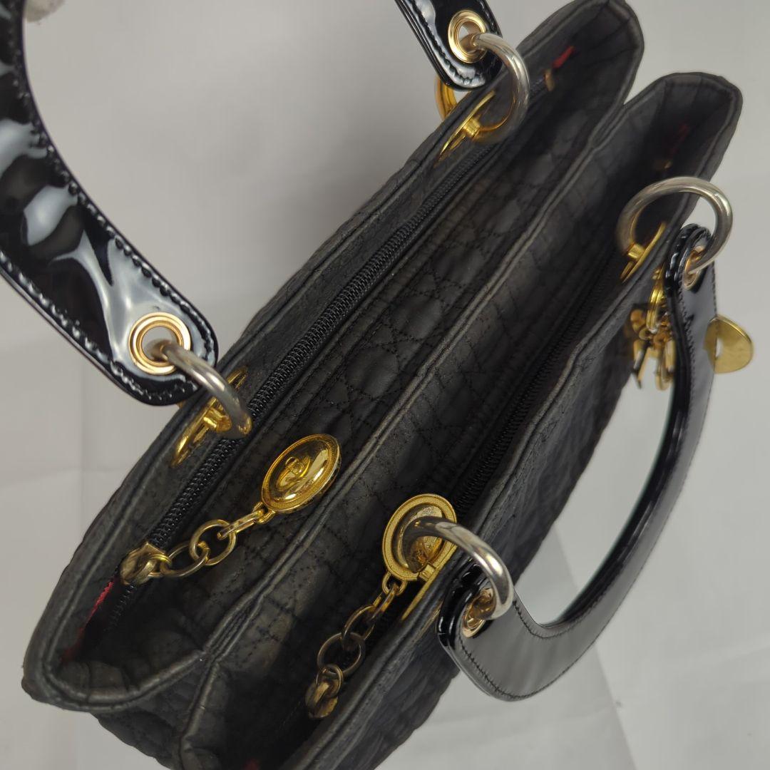 Christian Dior レディディオール カナージュ ハンドバッグ