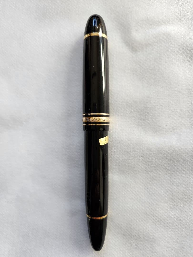 極美品 モンブラン １４９ １４Ｃ 中白 Fニブ 段無エボナイト芯