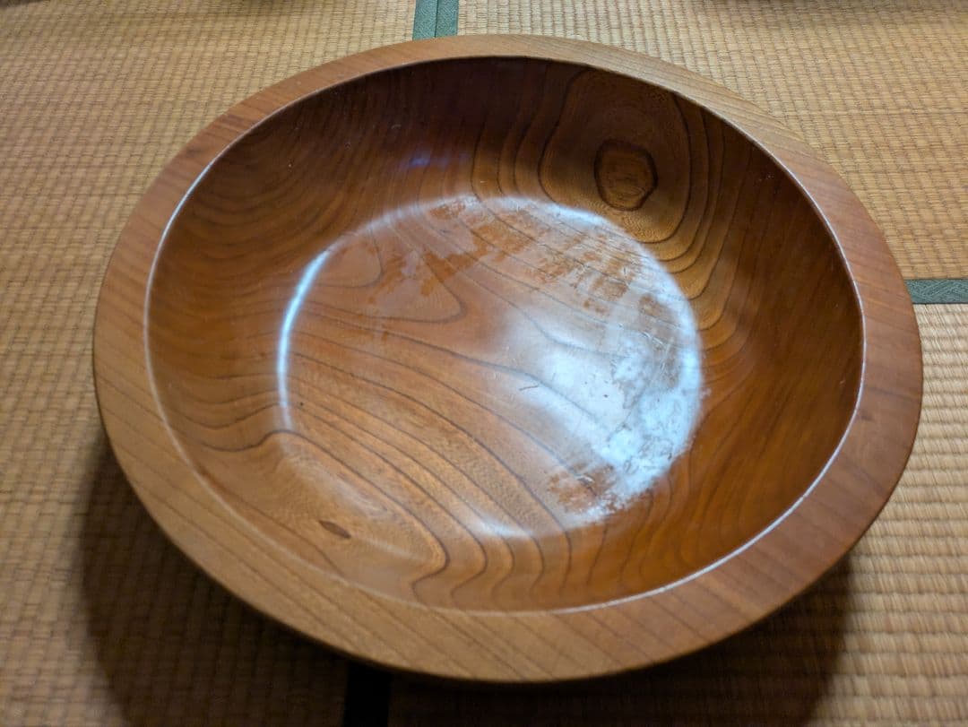 【使用わずか】蕎麦打ち用★木製こね鉢★外径58cm★一尺九寸★重さ約10kg