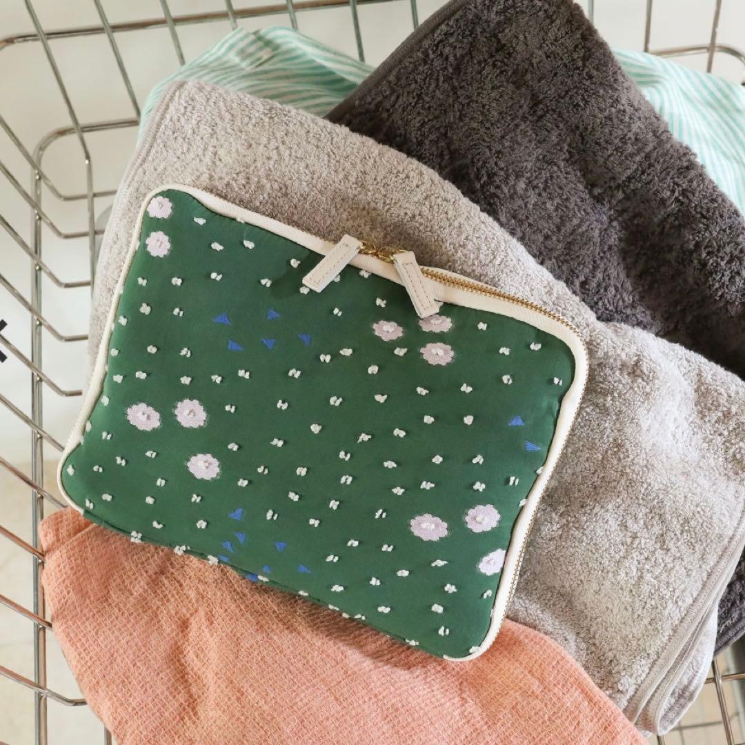 HOBONICHI ほぼ日 おおきいひきだしポーチ 机上の庭 マキノコレクション