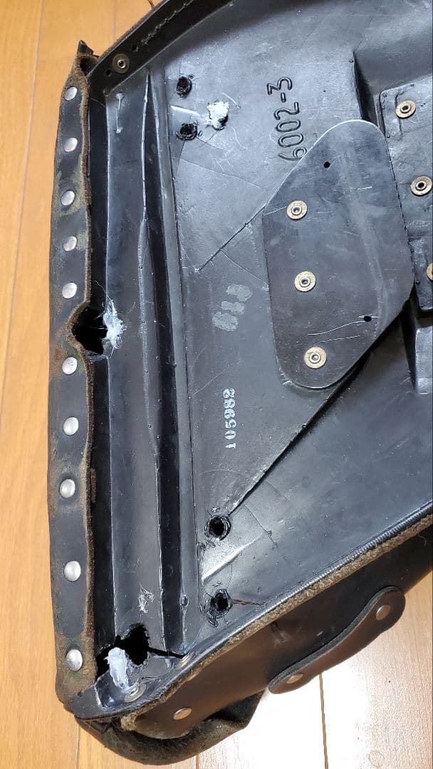 (稀少タラコ)ハーレー エボ EVO エヴォ 96’FLSTN 純正バッグ