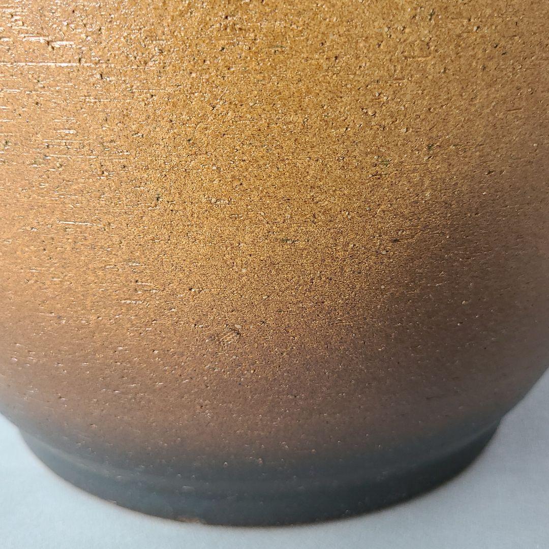 信楽焼 傘立て 灰釉流し 高さ４４cm