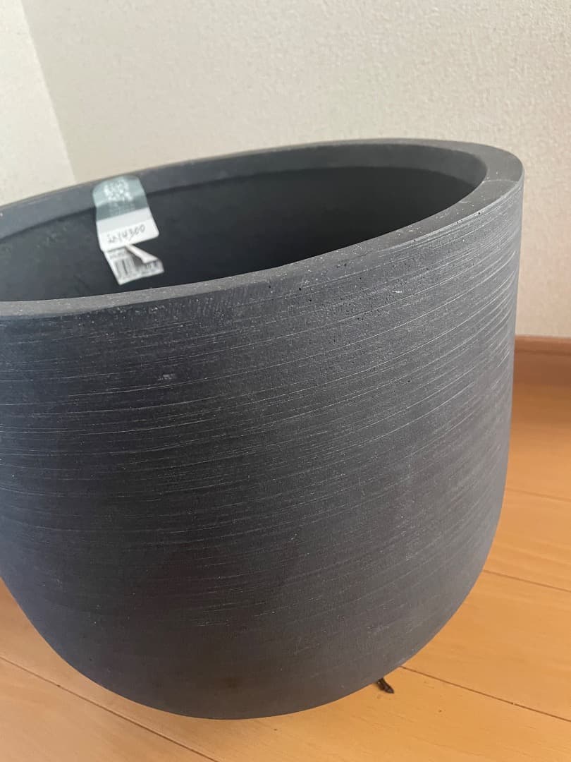 植木鉢 ブラック Uポット 寸胴型 フラワーポット 園芸用品 グラスファイバー鉢