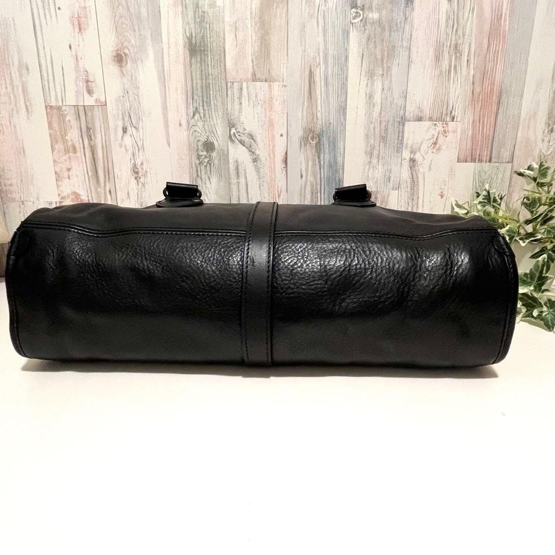 はれ＊☆フェリージ 10/59 ビジネスバッグ ハンドバッグ 黒 本革