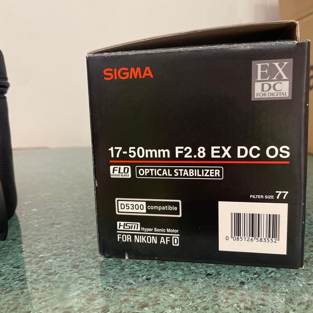 SIGMA 17-50mm F2.8 EX DC OS ズームレンズ　再値下げ