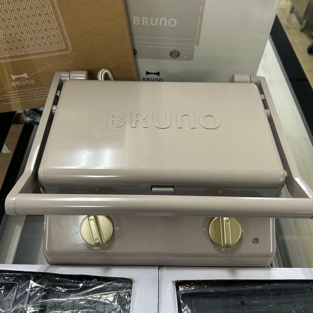 5965【美品】プレート3種 BRUNO グリルサンドメーカー ダブル