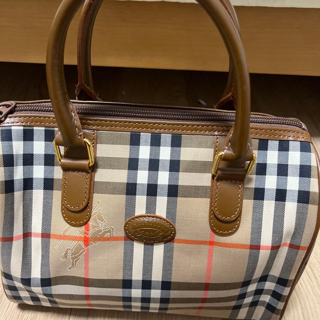 【⭕️大幅お値下げ可】Burberry ボストンバッグ