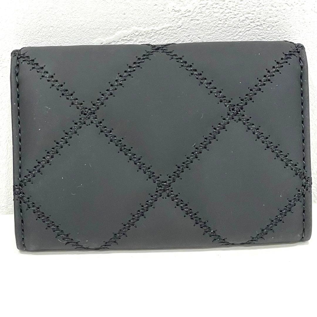 [新品] Tory Burch ブラック名刺入れ キルティング 黒