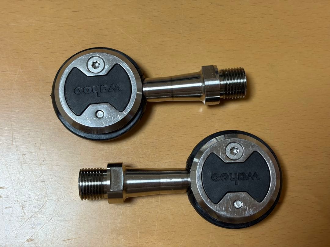 Wahoo 新型SPEEDPLAYチタンスピンドル換装品+NWシューズ用アダプタ