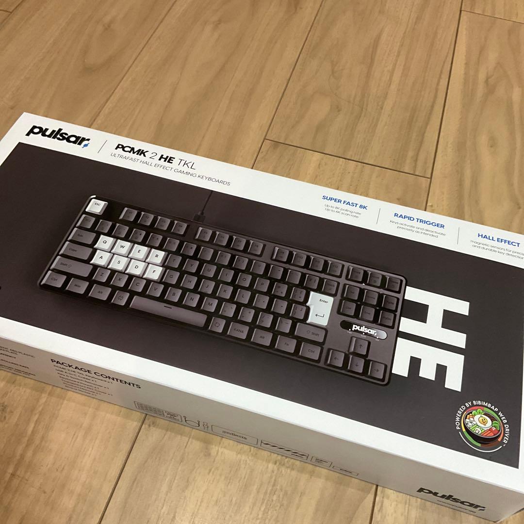 【美品】Pulsar PCMK 2 HE TKL 日本語配列キーボード
