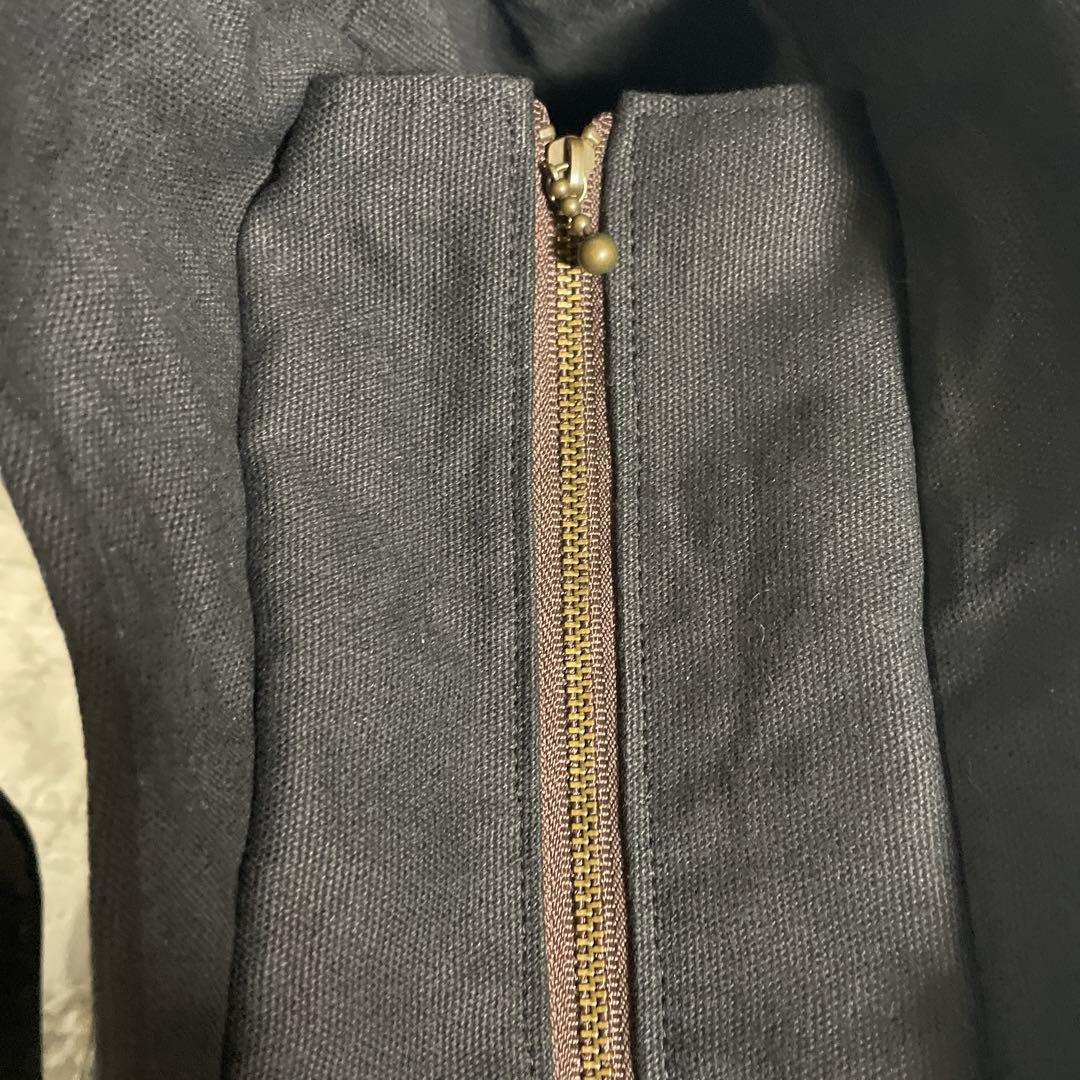 No. 505 デニムリメイクバッグ　トートバッグ　インディアン　ルート66