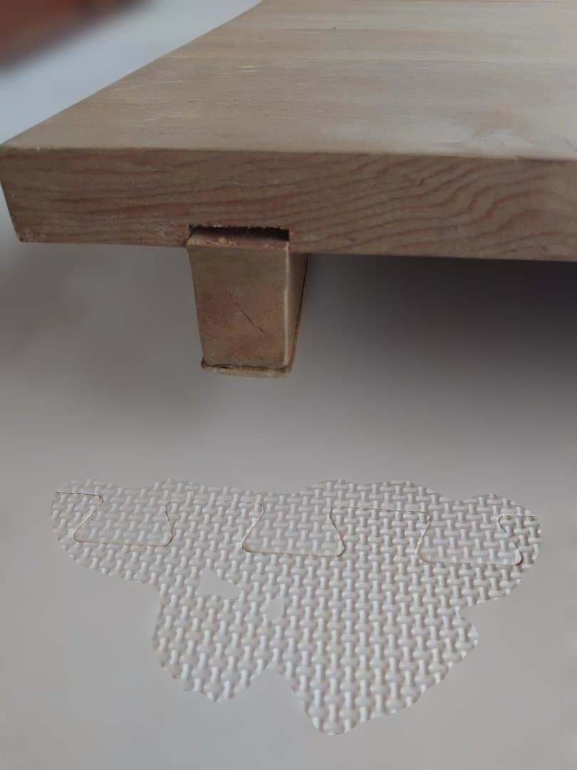 年越しそば・うどん手打ちのし板＆麺棒木製長さ90cm✖83cm高さ7.5cm