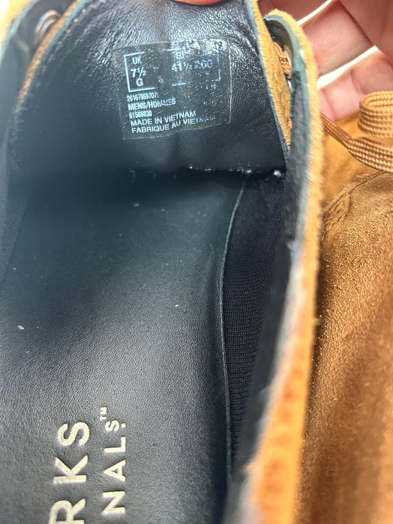 B*n様 CLARKS デザートトレック GORE-TEX ゴアテックス 26c