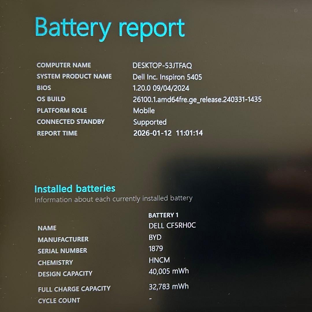 【美品】Dell Inspiron 14【Ryzen 5 4500U/16GB】