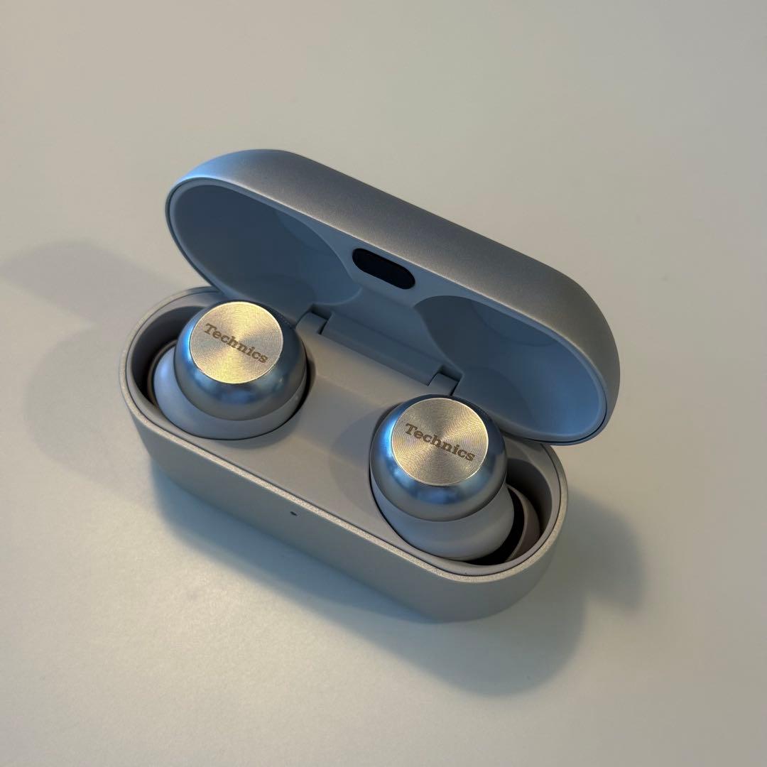 【極美品】Technics ワイヤレスイヤホン EAH-AZ100 シルバー