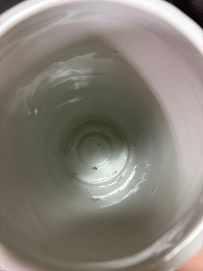 花瓶　花入れ　置物　鳥　鶴