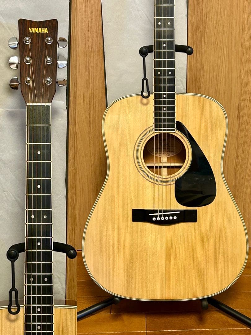 すぐ使える超美品 YAMAHA FG-200D 純正ハードケース付 鍵付き