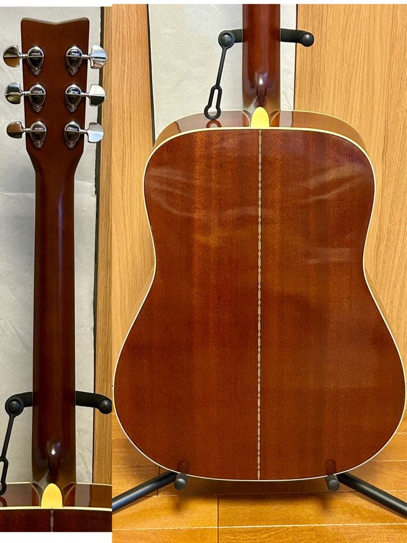 すぐ使える超美品 YAMAHA FG-200D 純正ハードケース付 鍵付き