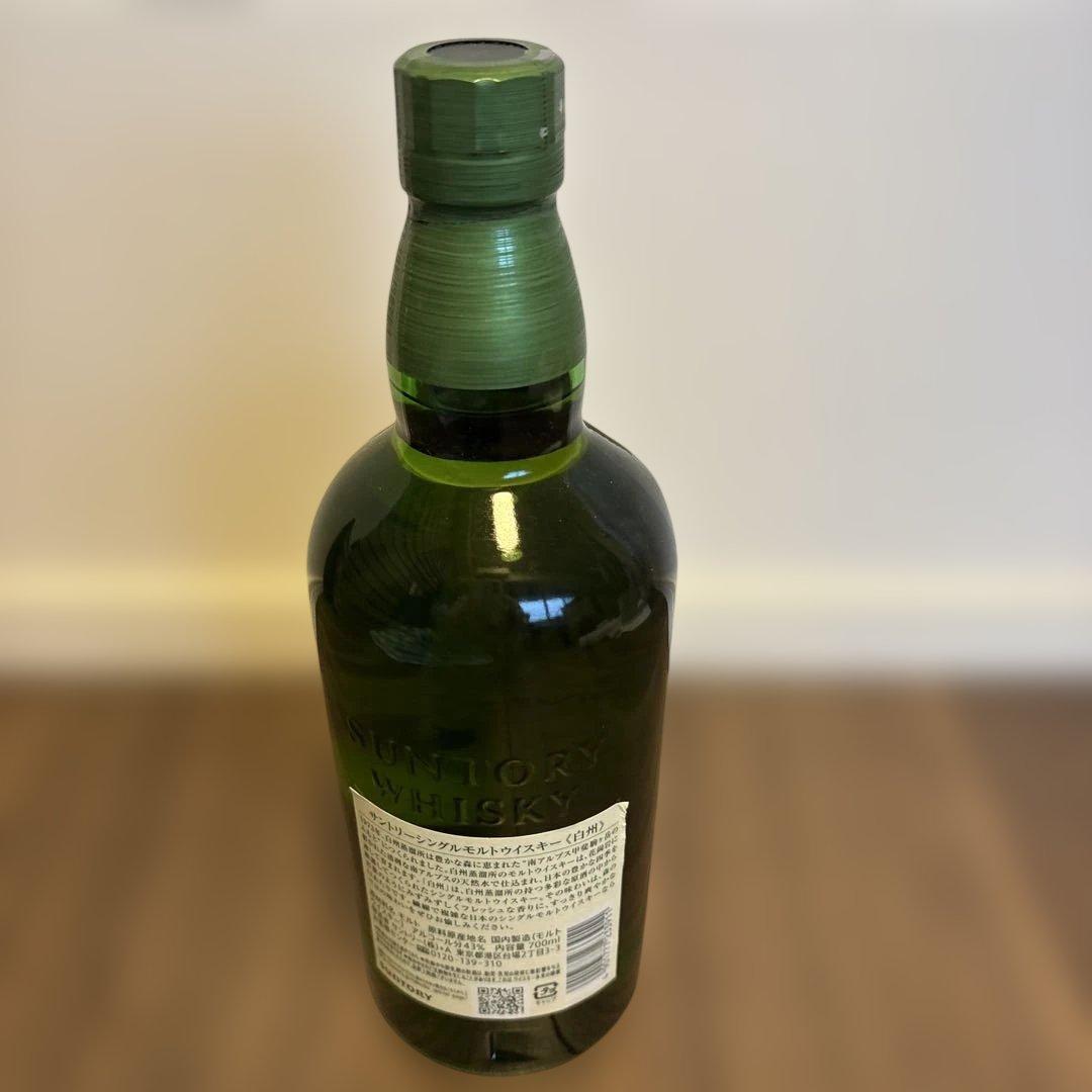 サントリー　白州ウイスキー 箱なし　700ml