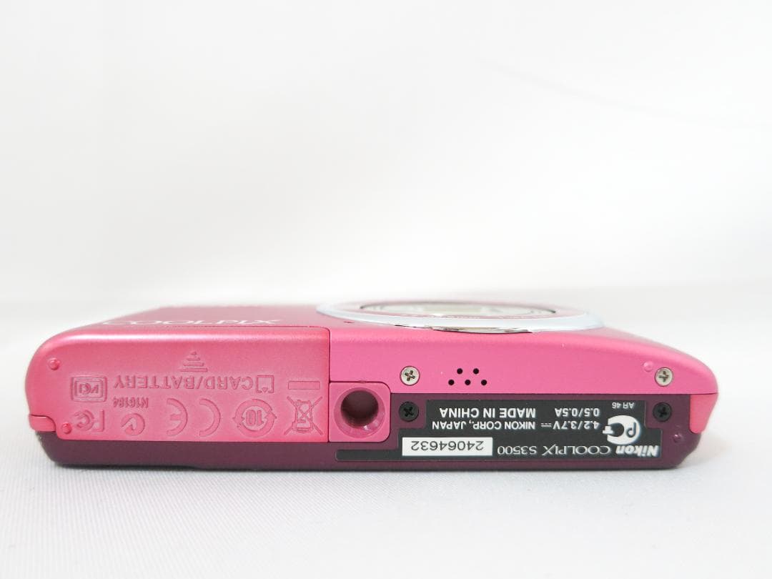 コンパクトデジタルカメラ Nikon COOLPIX S3500 ピンク