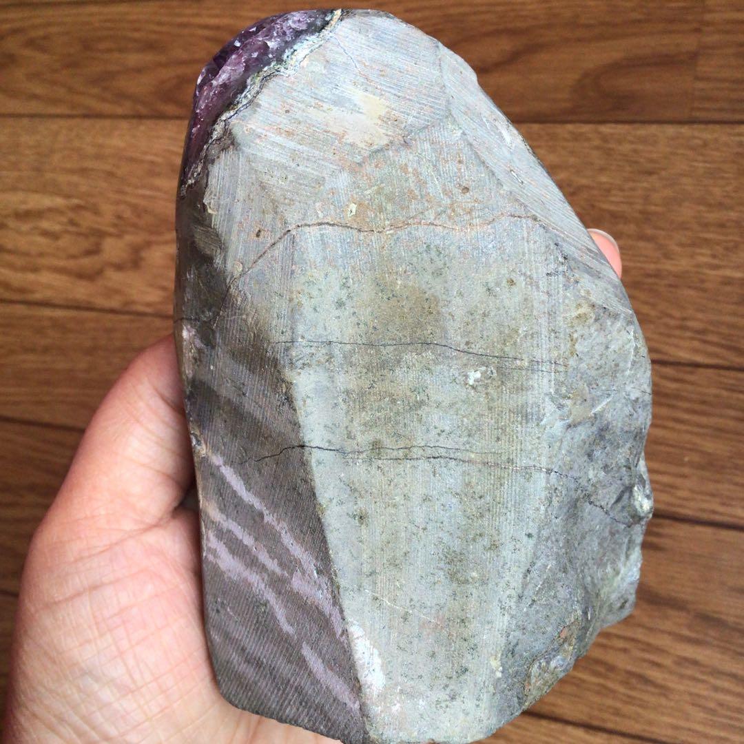 スター【極上‼️濃紫の逸品‼️ 】ウルグアイ産アメジスト　パワーストーン幸運水晶