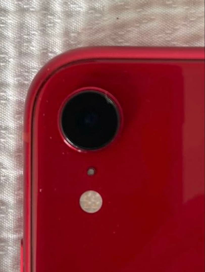 iPhone XR 64GB 82％ RED 本体　美品