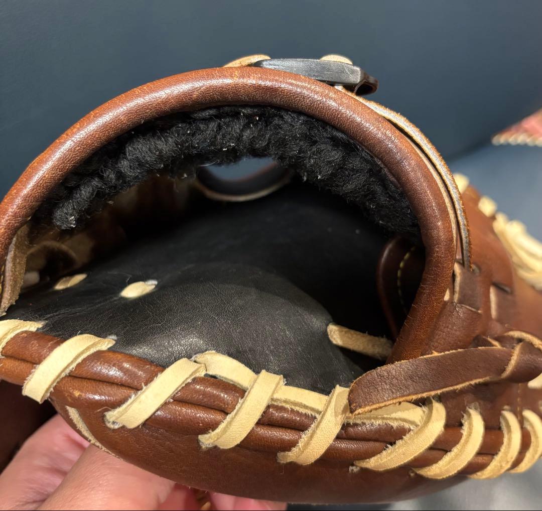 【匿名配送】ハタケヤマ　キャッチャーミット　限定和牛　オリジナルカスタム品