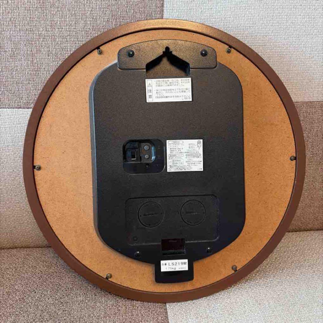 セイコー プレミアム 電波掛時計木象嵌 LS219M アンティーク