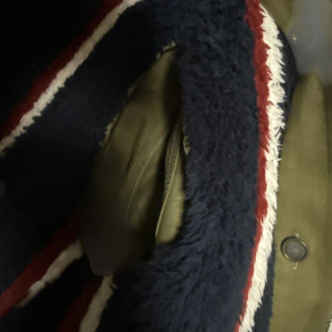 美品 FRED PERRY フレッドペリー モッズコート S オリーブ