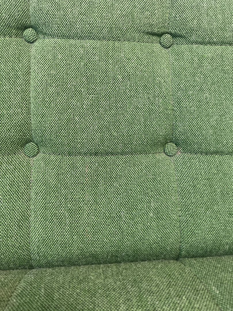 カリモク60 Kチェア 2シーター・グリーングリーン