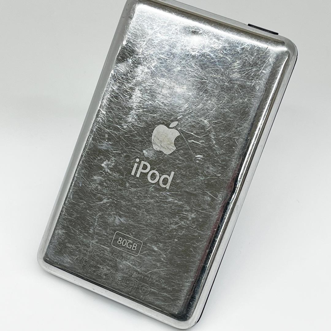 ポータブルプレーヤー Apple ipod classic MB147J A1238 80GB