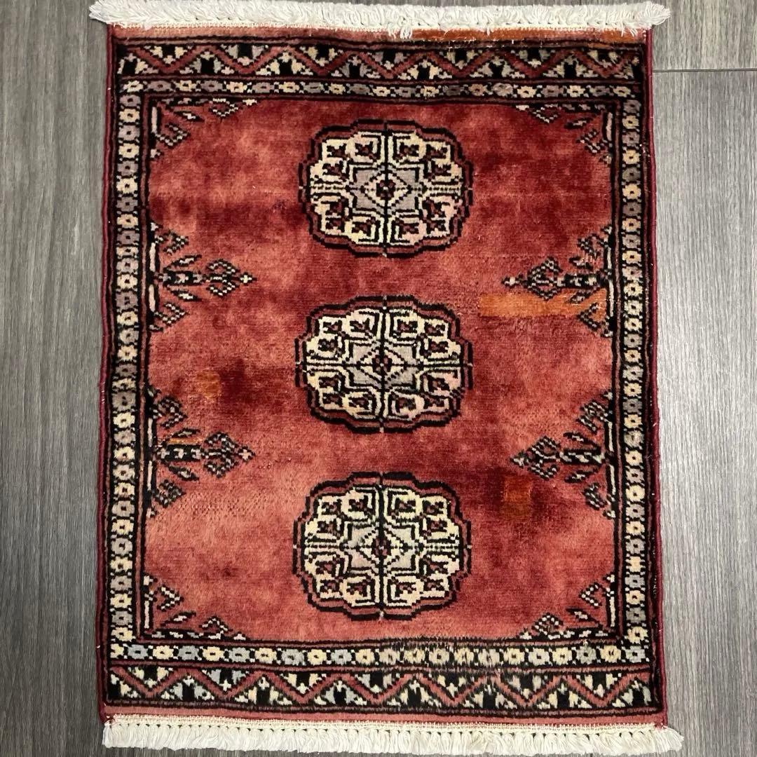 トライバルラグ手織り絨毯カシミリヤンヴィンテージ ラグアンティークラグ