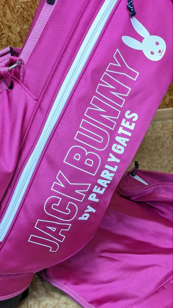 JACK BUNNY ピンク スタンドバッグ