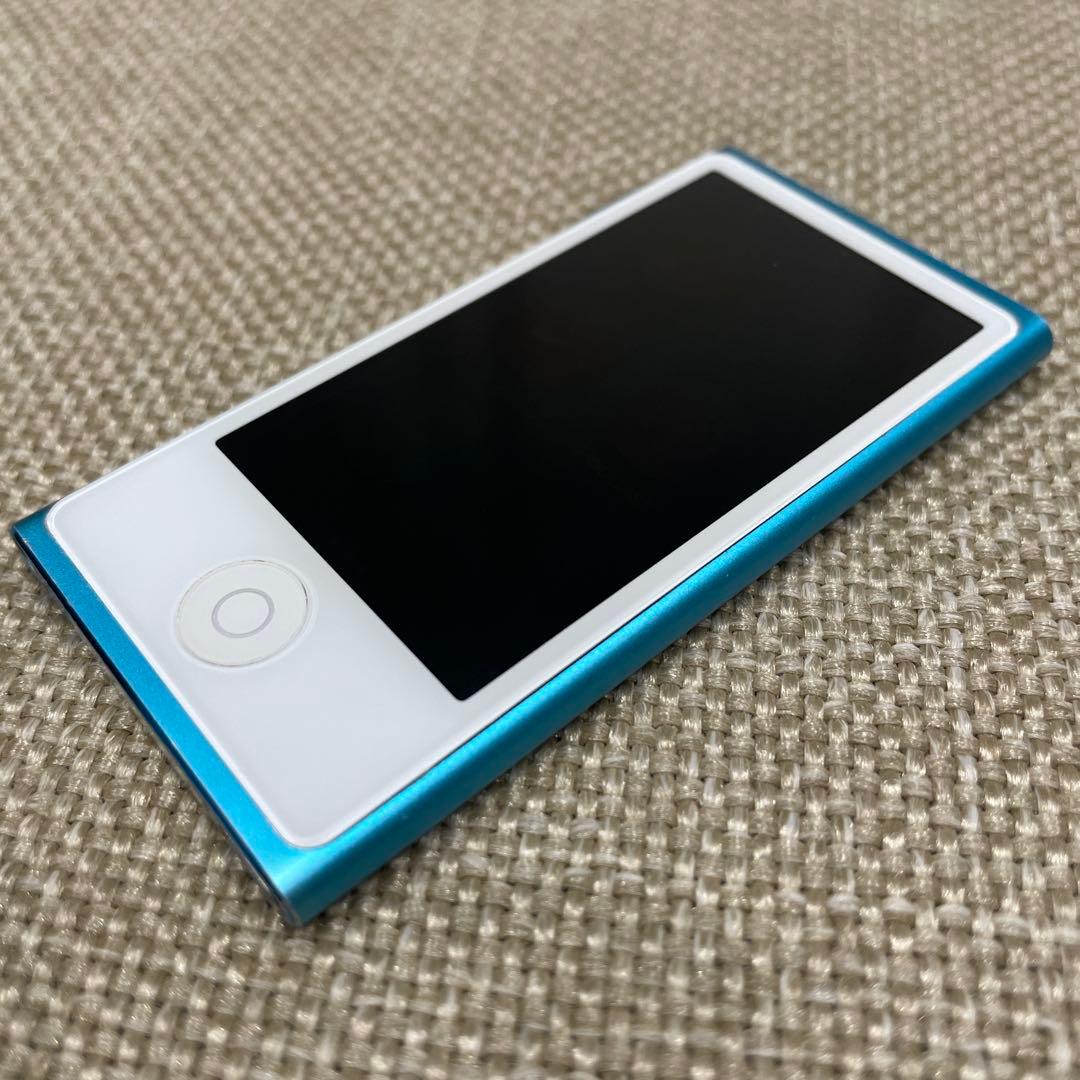 ipod nano 第7世代　ブルー A1446