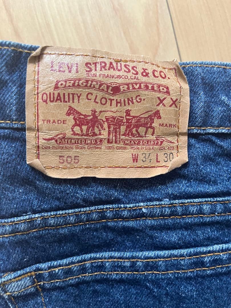 90's Levi's リーバイス 505 USA製 w34-30表記