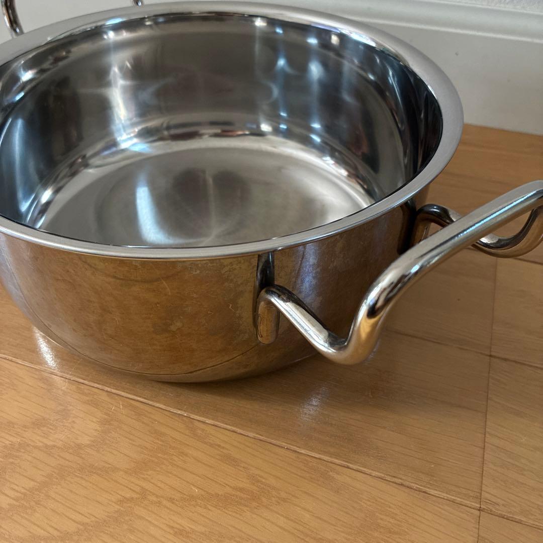 ジオプロダクト　両手鍋 22センチ