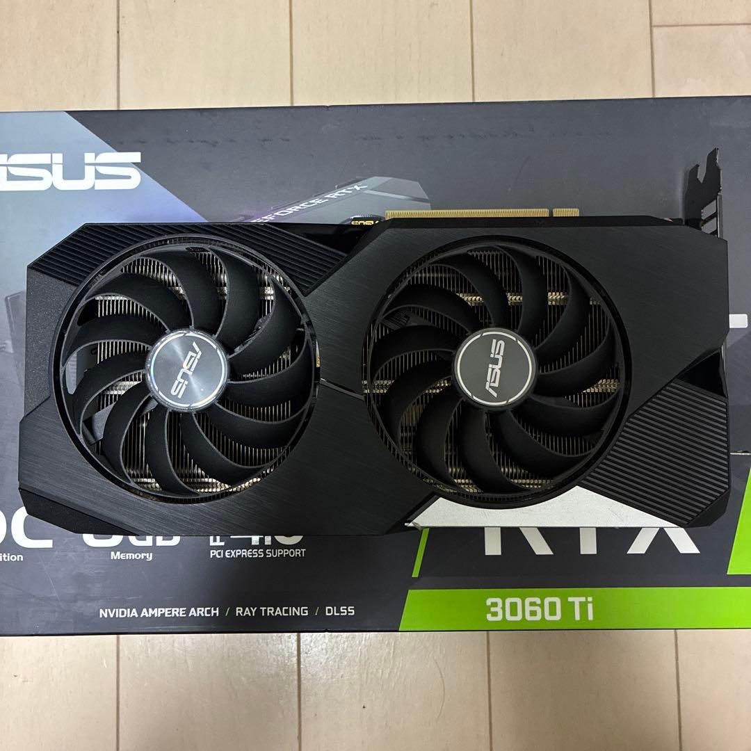 グラフィックボード・グラボ・ビデオカード ASUS Dual RTX3060Ti V2 OC Edition