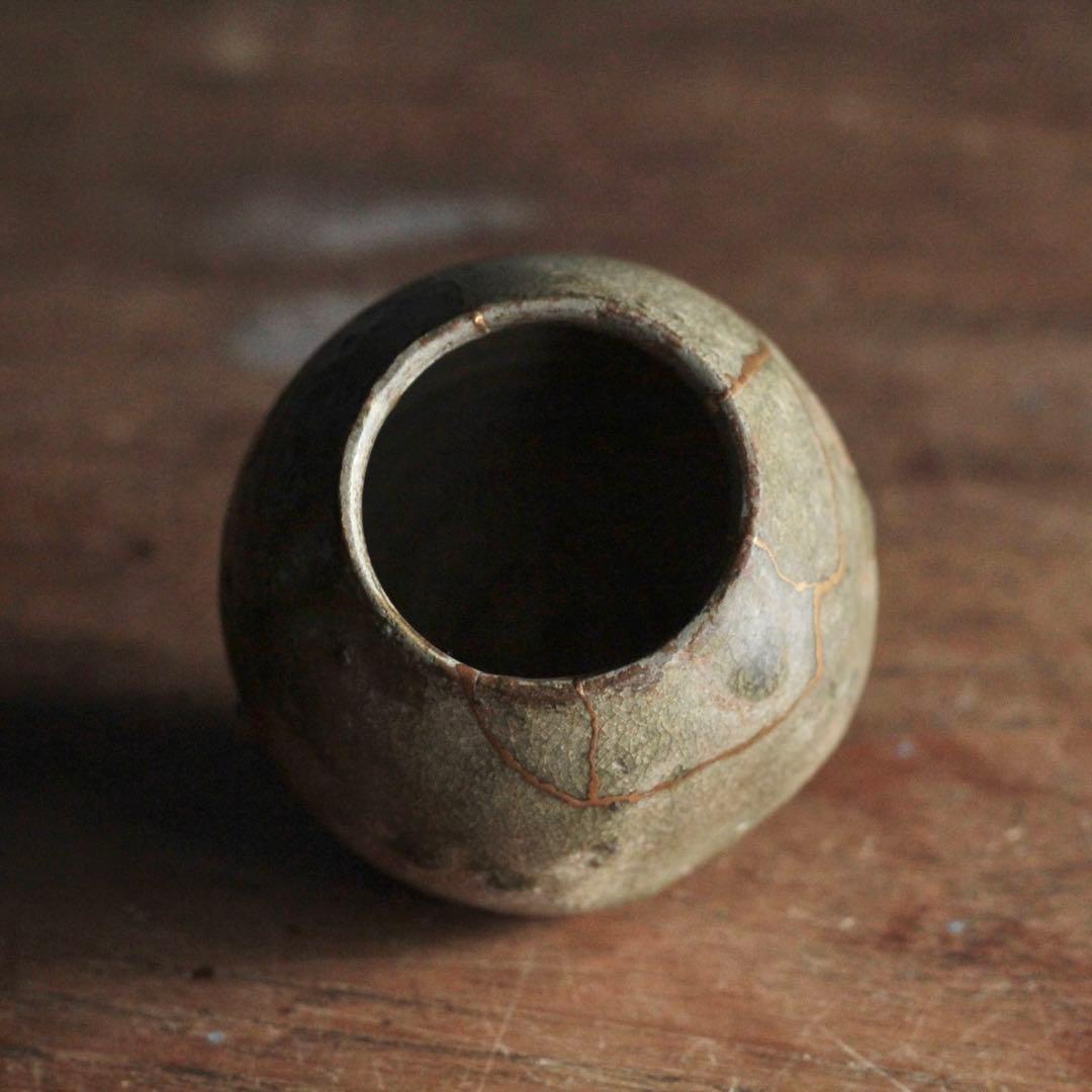 高麗青磁 小壺 ぐい呑み 酒器 朝鮮美術 古美術 古道具 アンティーク 盃