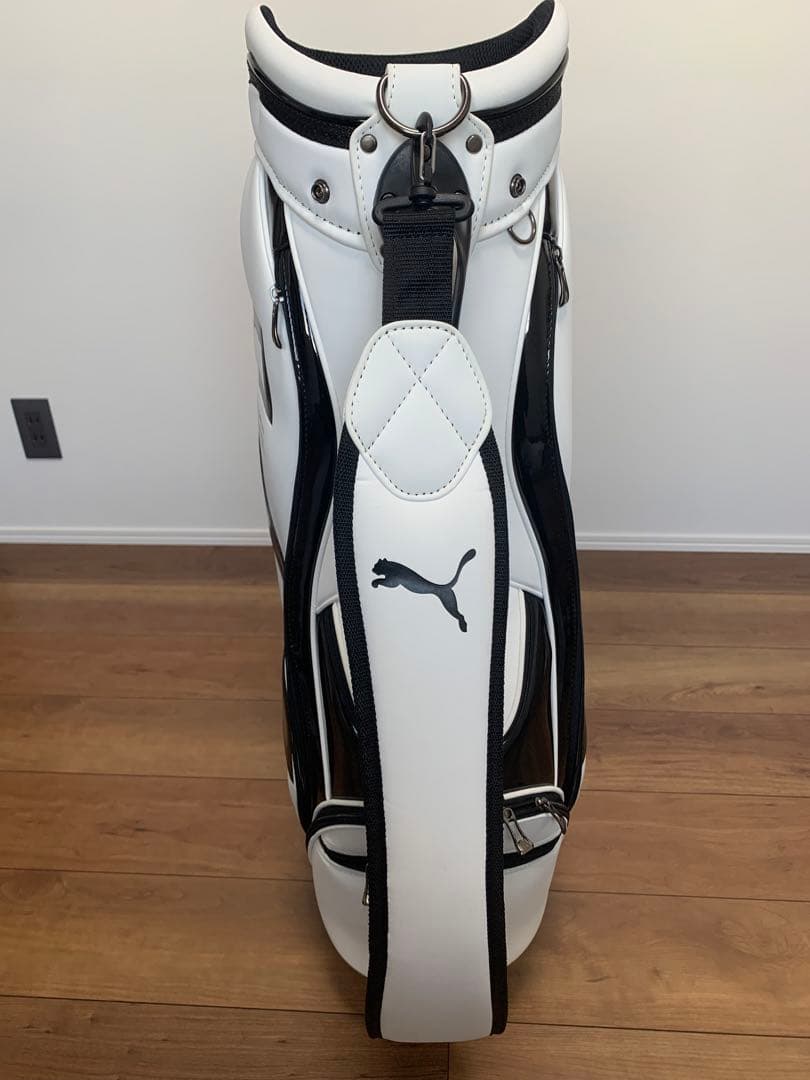 PUMA ゴルフバッグ ホワイト/ブラック