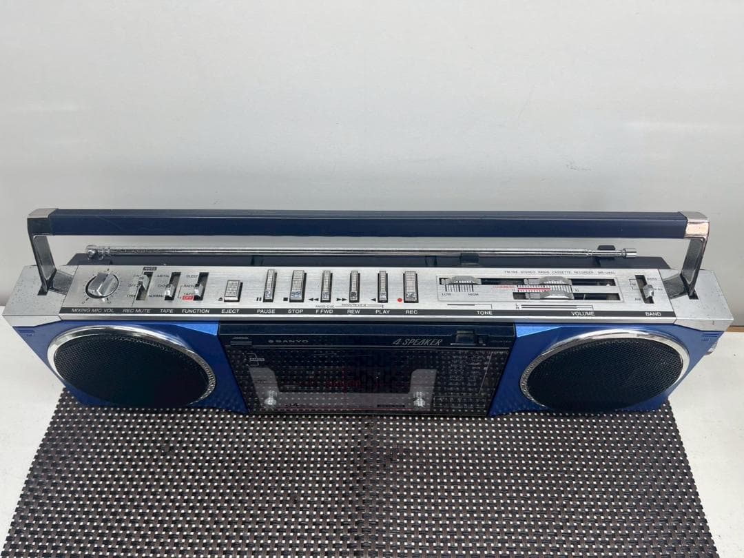 K◆SANYO サンヨー MR-U4SL FM/AM ステレオラジオカセット
