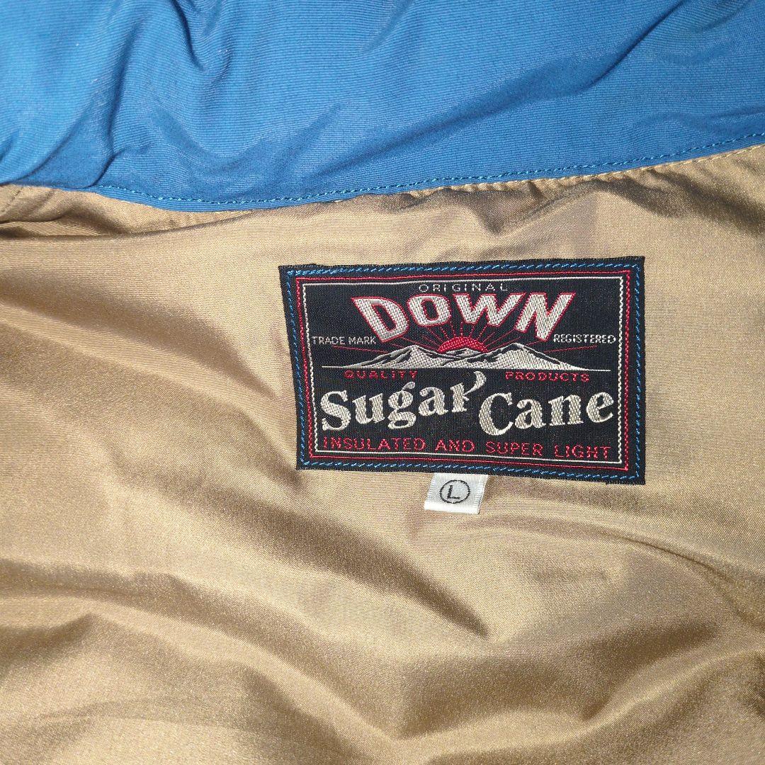 シュガーケーン　レザーヨークダウンベスト