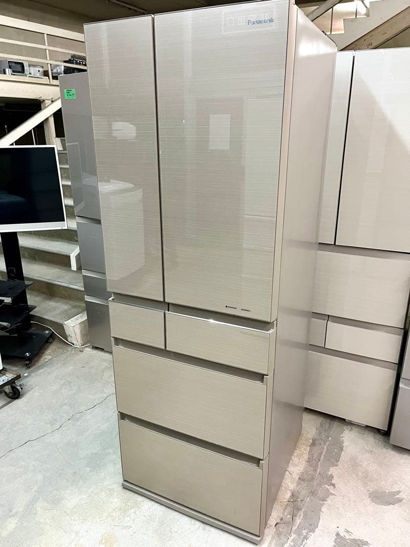 2019年製 500L パナソニック 6ドア冷凍冷蔵庫 NR-F504HPX-N