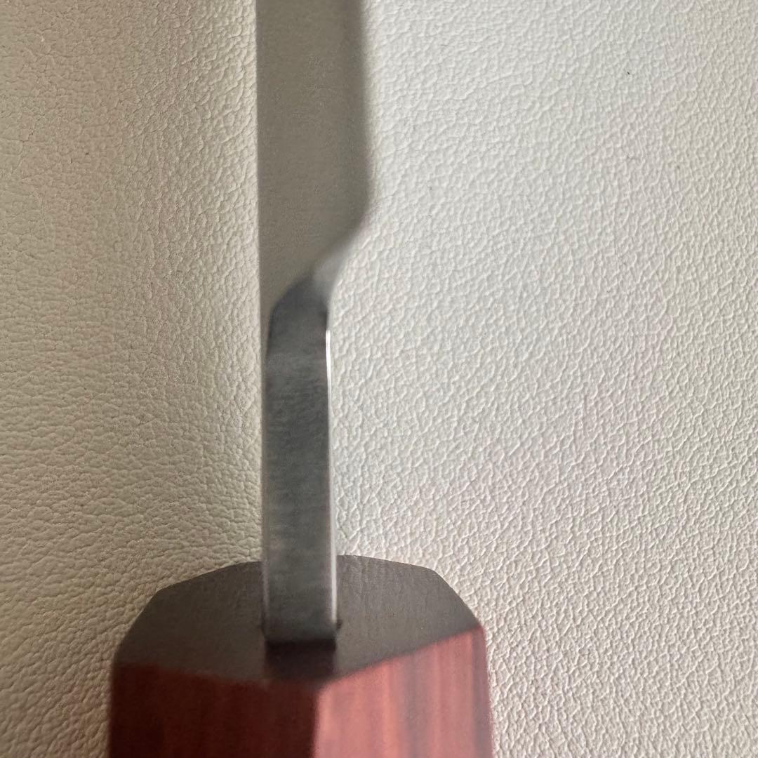 270mm 柳刃包丁 鏡面 黒檀紫檀八角柄 刺身包丁 全鋼、