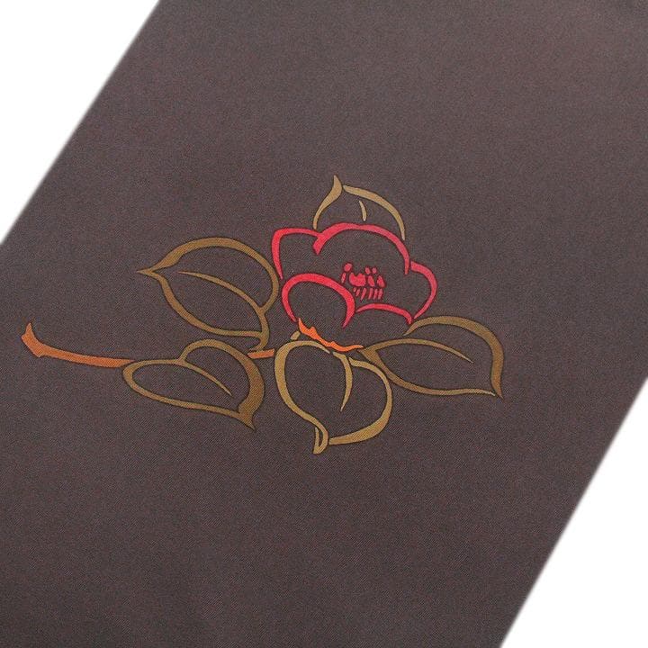 京ごふく【えり善】お誂え　最高級の塩瀬【手描き本友禅染】　新品の九寸名古屋帯です