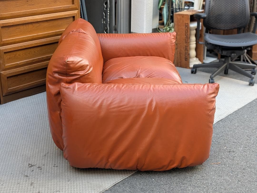 超名作☆arfiex／アルフレックス／marenco／マレンコ／2Pソファ／本革