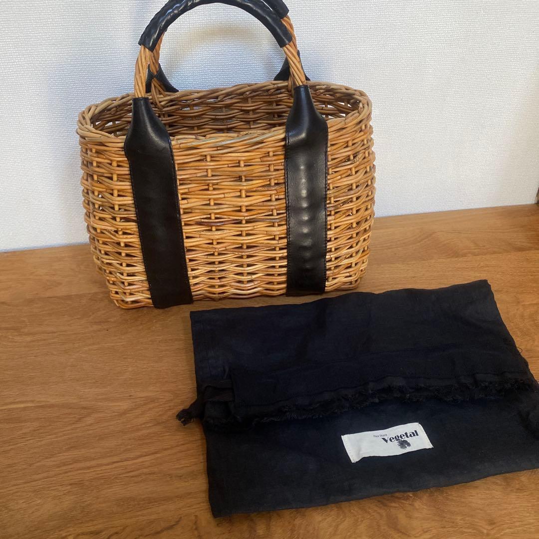 ebagos風 カゴバッグ アラログバスケットvegetal ベジタル