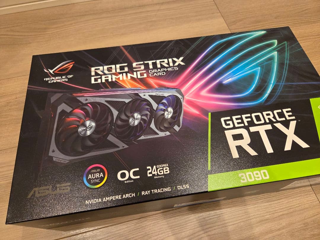 【ファン故障】ASUS ROG Strix RTX 3090 OC 24GB