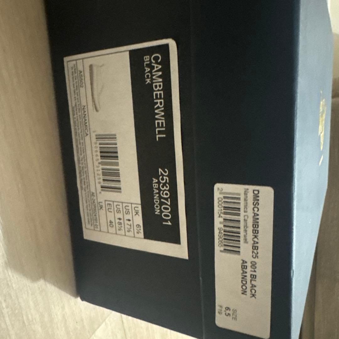 靴 nanamica Dr.martens CAMBERWELL MIE