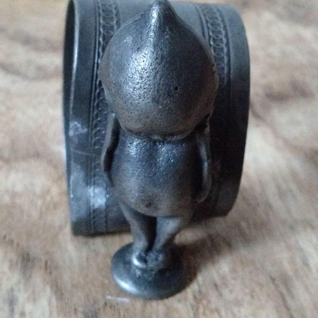 ヨーロピアン　アンティーク ピューター製(?) キューピー ナプキン　ホルダー